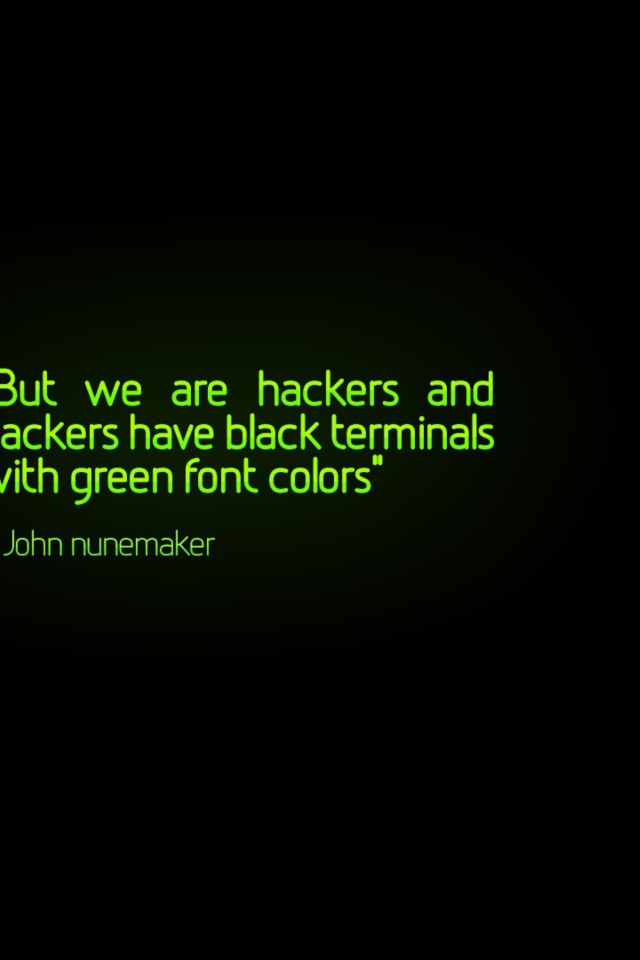 Sfondi But We Are Hackers 640x960
