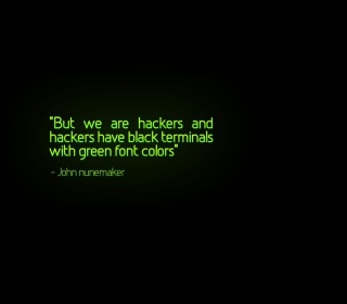 But We Are Hackers sfondi gratuiti per 128x128