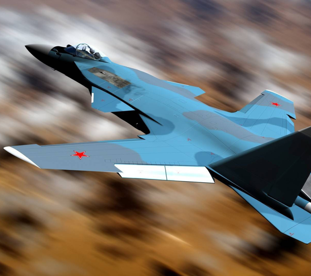 Sfondi Sukhoi Su 47 Firkin Jet Fighter 1080x960