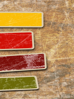 Grunge Vector Banners wallpaper 240x320