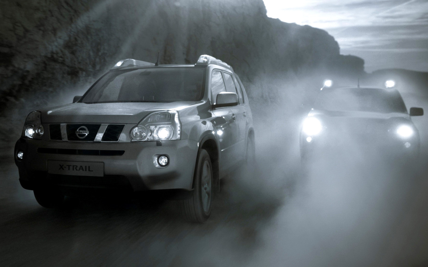 Nissan X-Trail in Fog screenshot #1 1440x900