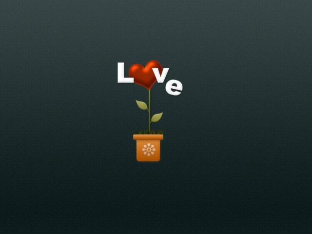 Screenshot №1 pro téma Flower Of Love 640x480