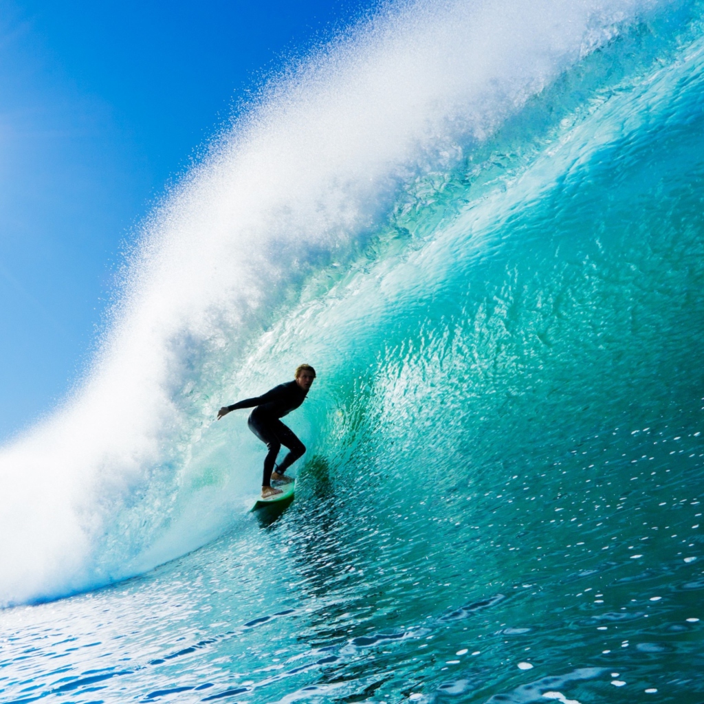 Fondo de pantalla Fantastic Surfing 1024x1024