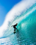 Fantastic Surfing wallpaper 128x160