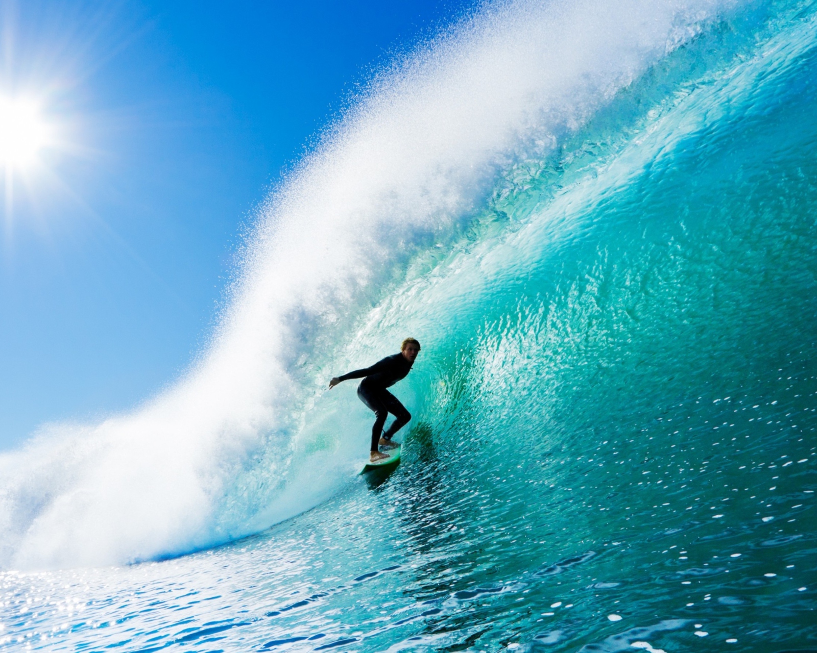 Das Fantastic Surfing Wallpaper 1600x1280