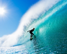 Das Fantastic Surfing Wallpaper 220x176
