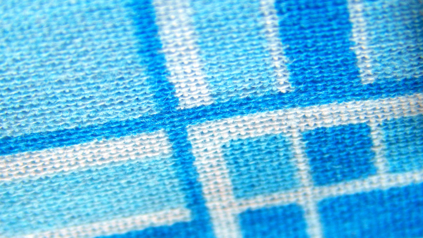 Blue Tablecloths wallpaper 1366x768