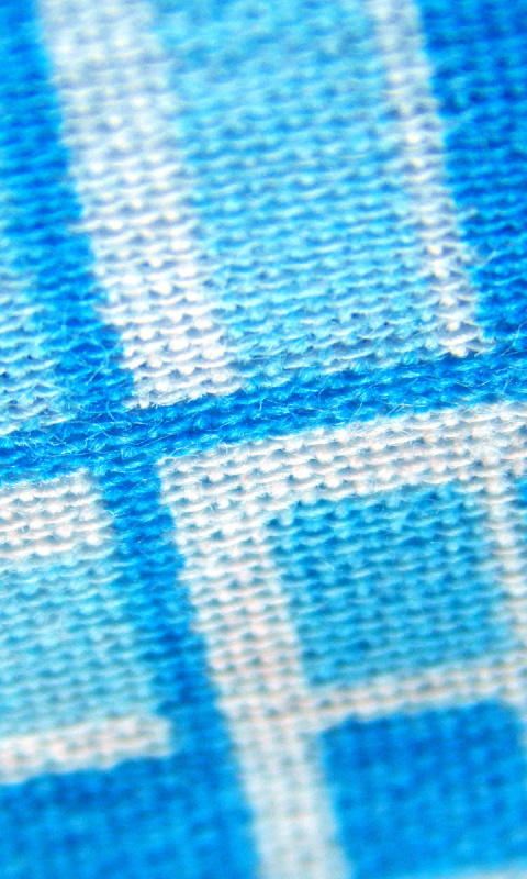 Das Blue Tablecloths Wallpaper 480x800
