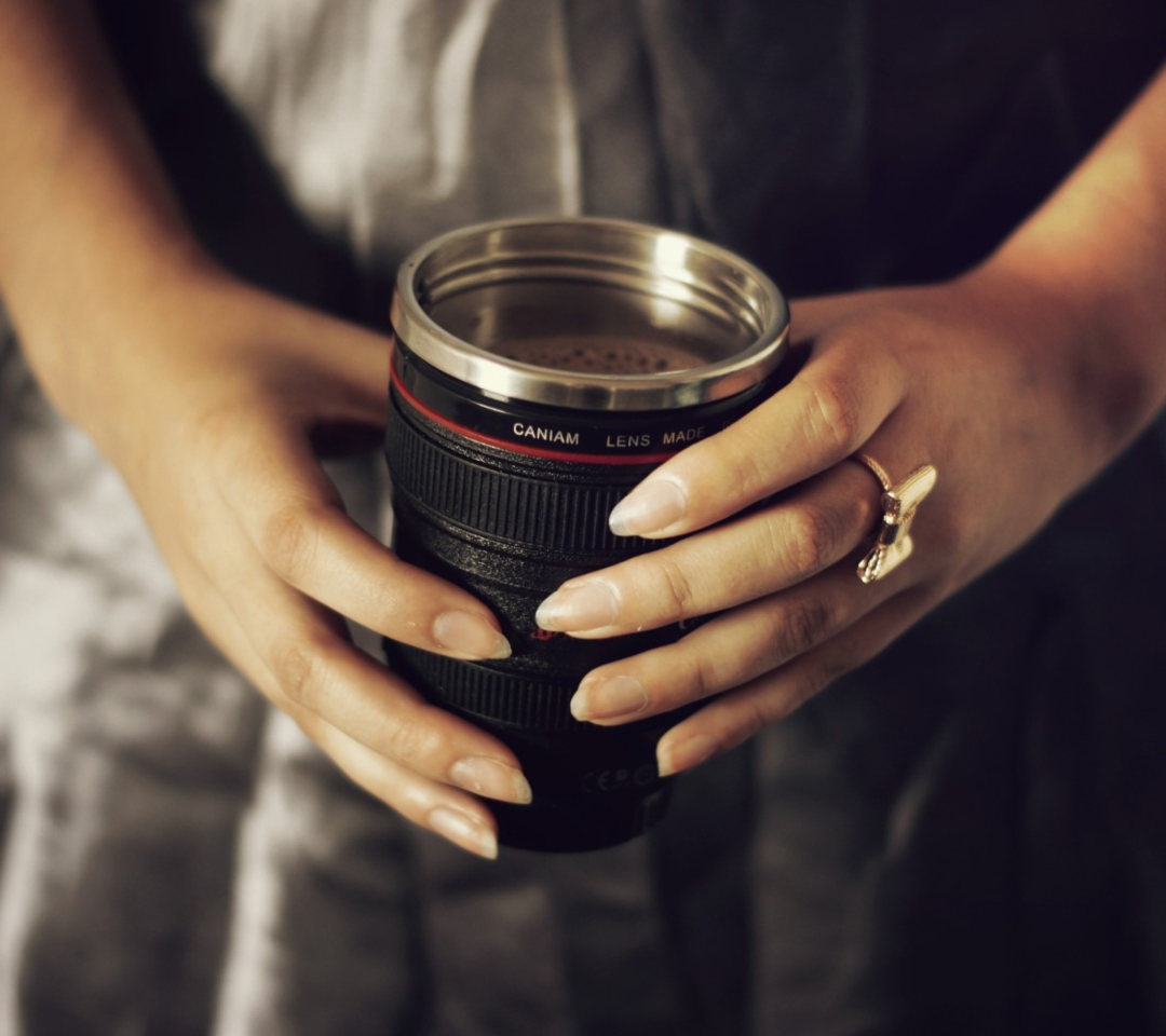 Photographer's Coffee wallpaper 1080x960