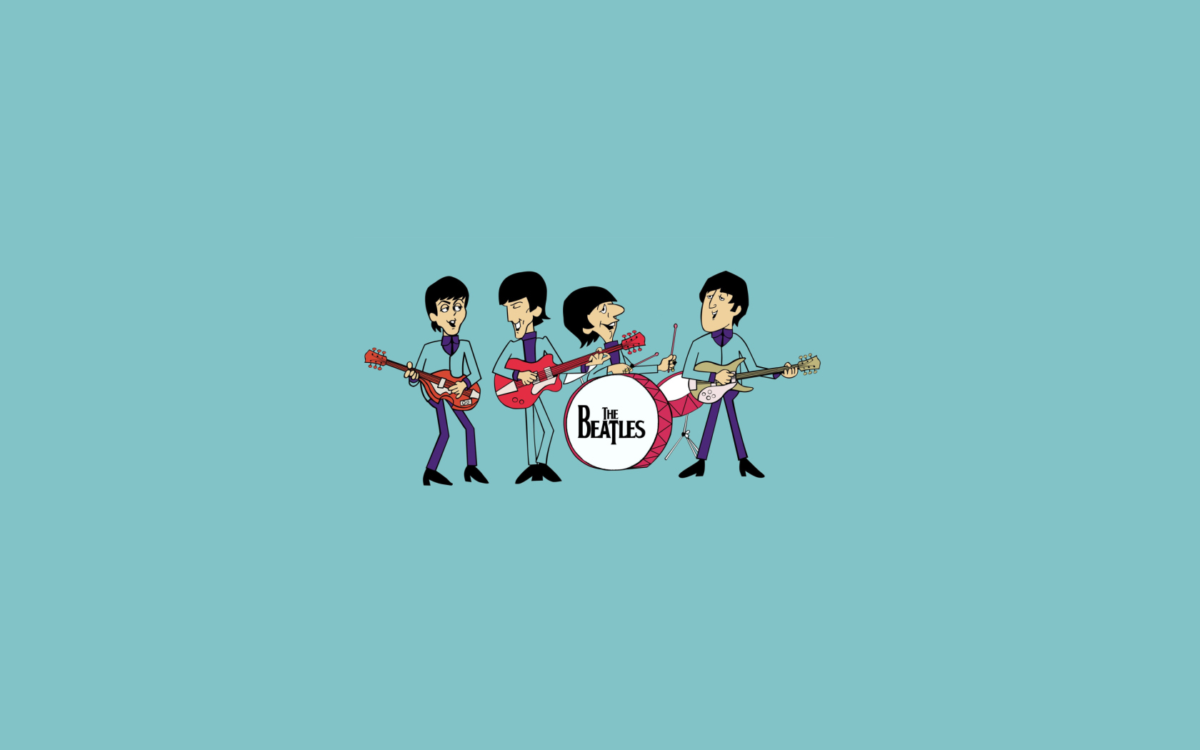 Fondo de pantalla The Beatles 1680x1050