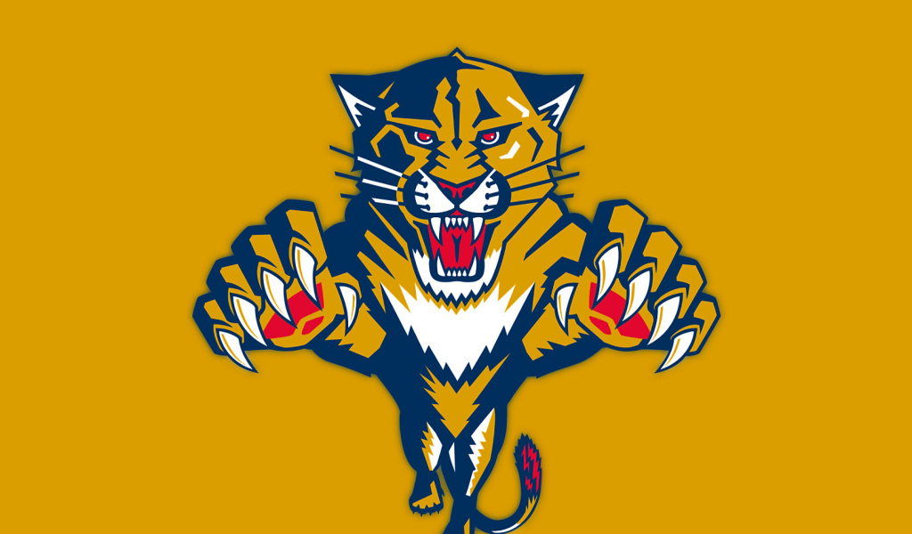 Florida Panthers Logo wallpaper 1024x600