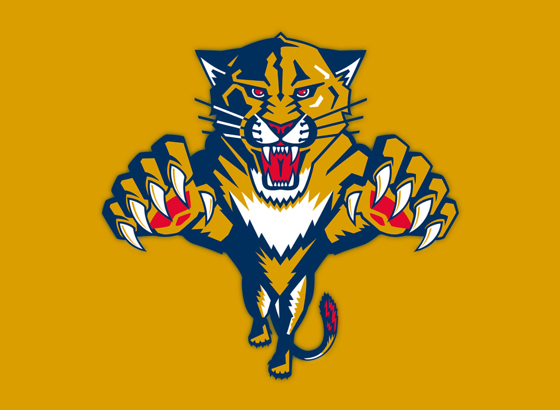 Das Florida Panthers Logo Wallpaper 1920x1408