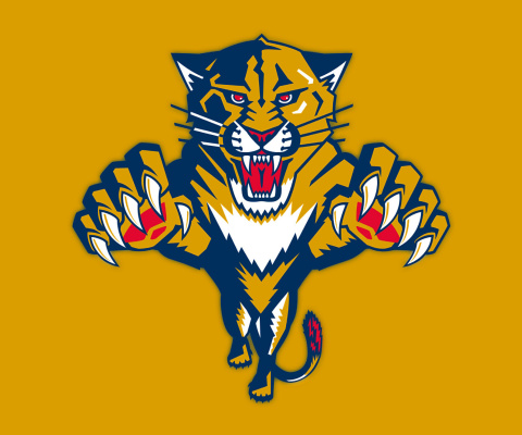 Das Florida Panthers Logo Wallpaper 480x400