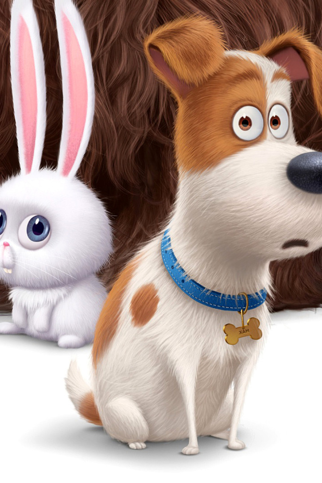 Fondo de pantalla The Secret Life of Pets Movie 2016 640x960