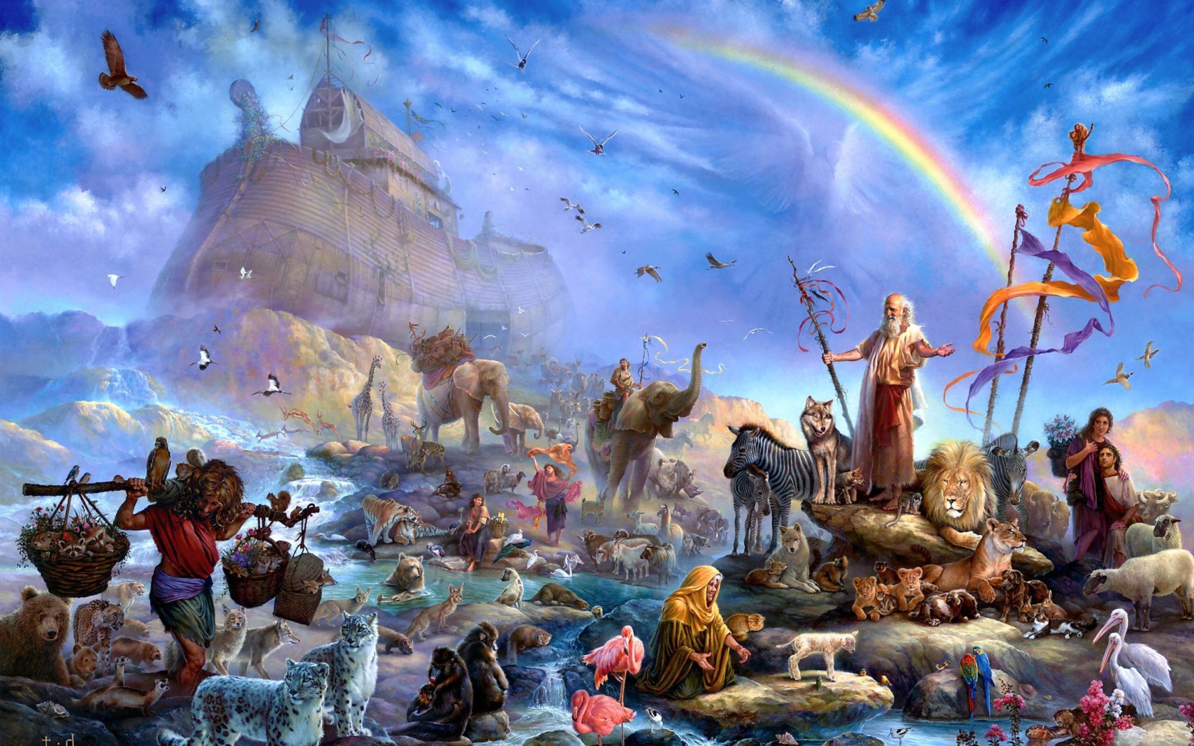 Tom duBois - Noahs Ark wallpaper 1680x1050
