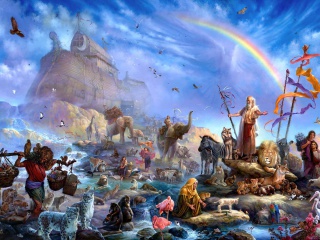 Tom duBois - Noahs Ark wallpaper 320x240