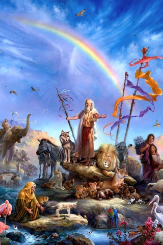 Das Tom duBois - Noahs Ark Wallpaper 320x480