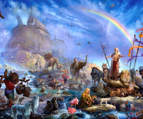 Das Tom duBois - Noahs Ark Wallpaper 480x400