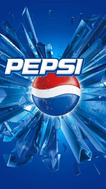 Обои Splashing Pepsi 360x640