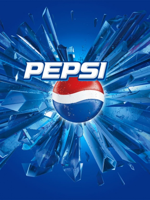Fondo de pantalla Splashing Pepsi 480x640