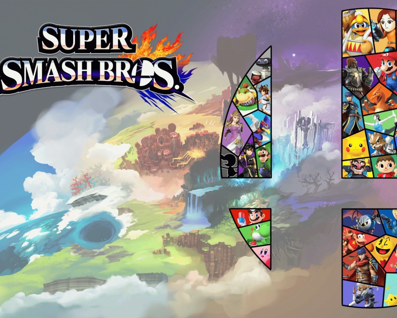 Super Smash Bros for Nintendo 3DS wallpaper 1600x1280