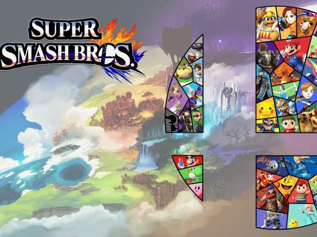 Das Super Smash Bros for Nintendo 3DS Wallpaper 640x480