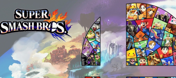 Screenshot №1 pro téma Super Smash Bros for Nintendo 3DS 720x320