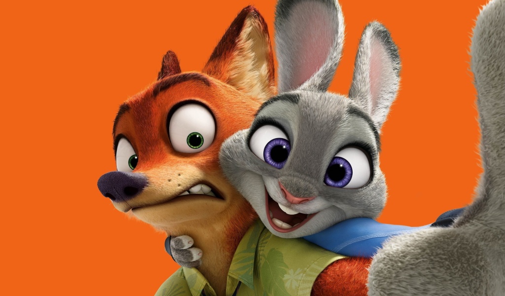 Sfondi Zootopia 3D 1024x600