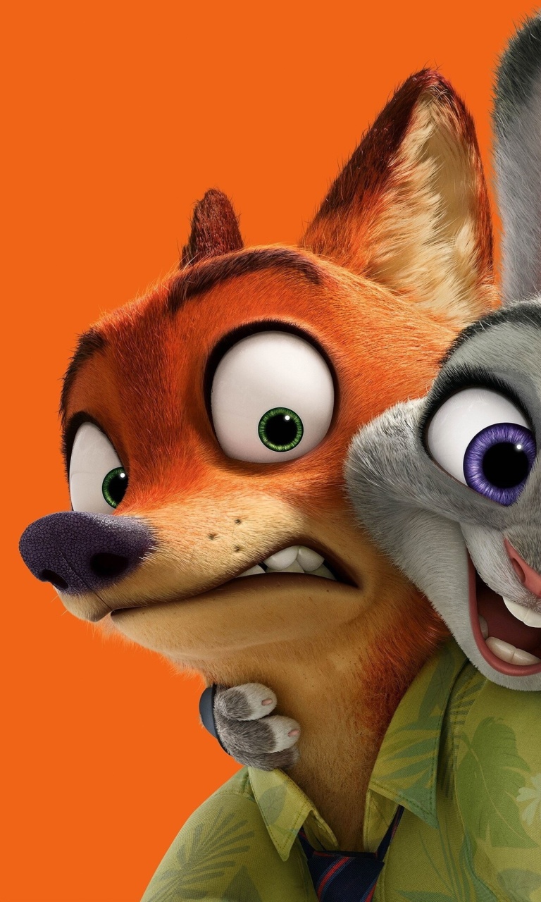 Fondo de pantalla Zootopia 3D 768x1280