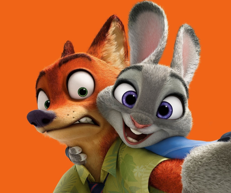 Fondo de pantalla Zootopia 3D 960x800