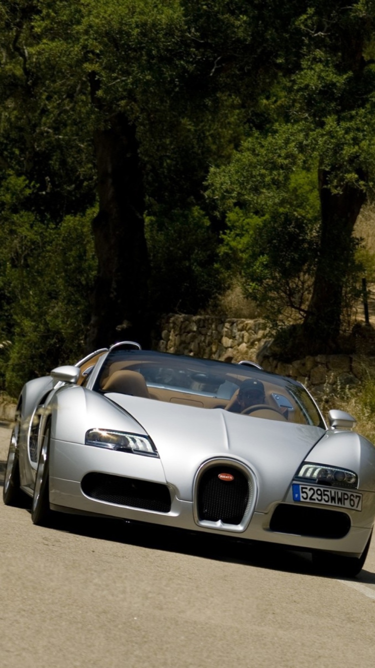 Bugatti Veyron 16.4 Grand Sport wallpaper 750x1334