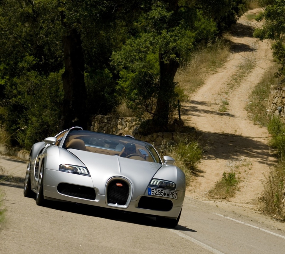 Fondo de pantalla Bugatti Veyron 16.4 Grand Sport 960x854