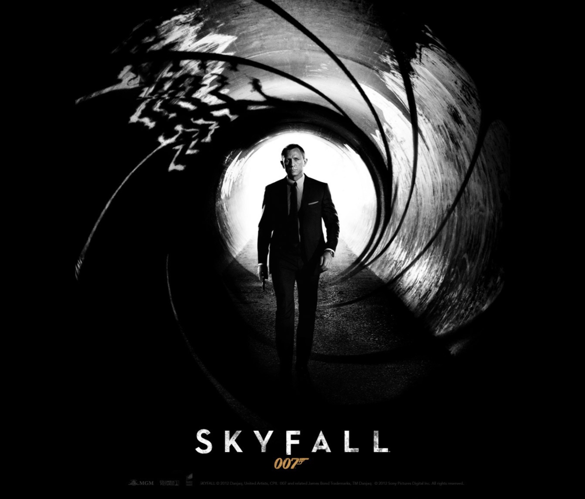 James Bond Skyfall wallpaper 1200x1024