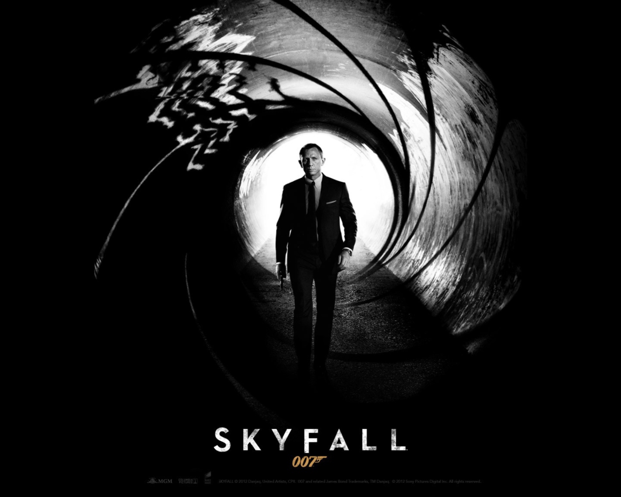 Das James Bond Skyfall Wallpaper 1280x1024