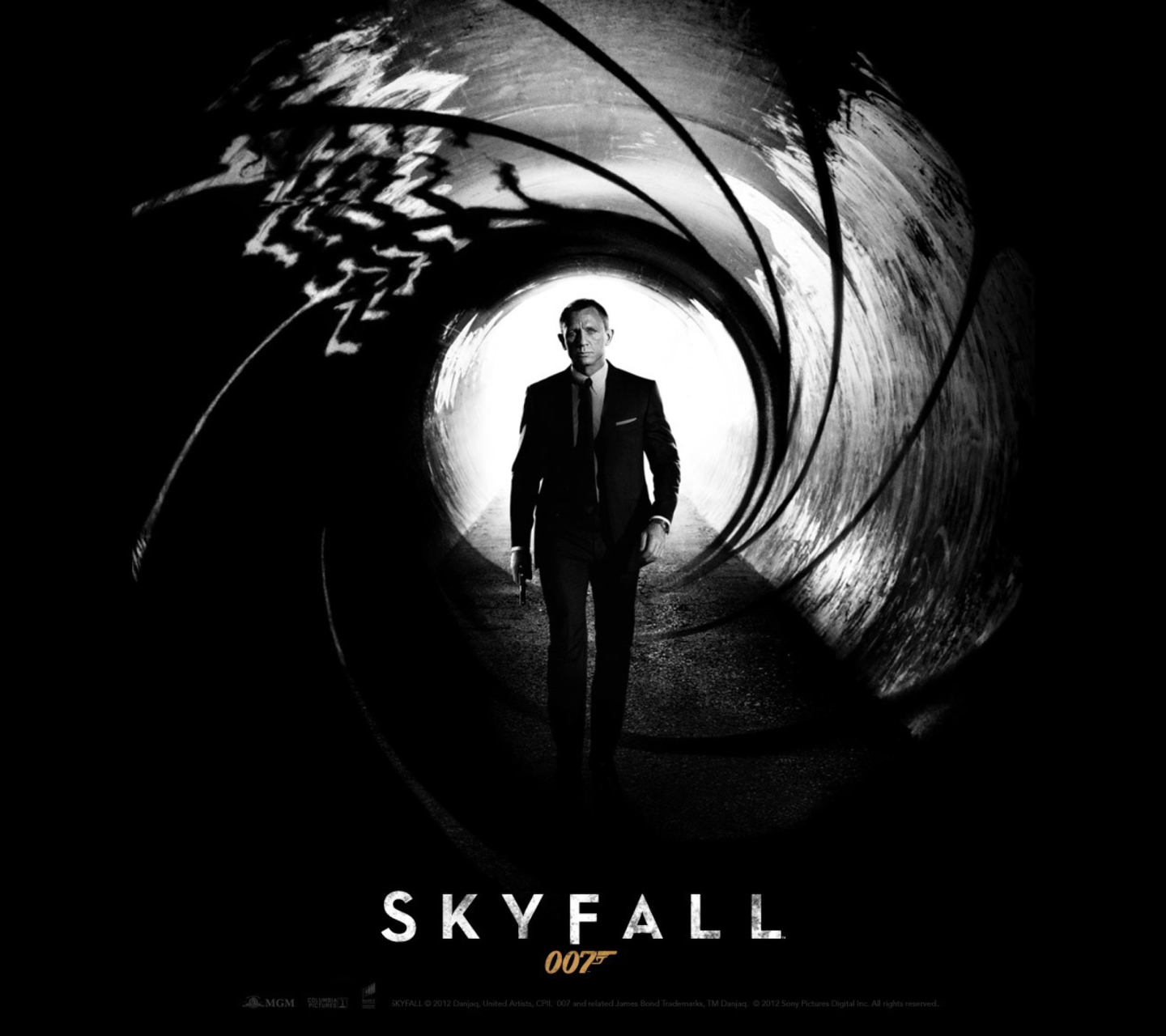 James Bond Skyfall wallpaper 1440x1280
