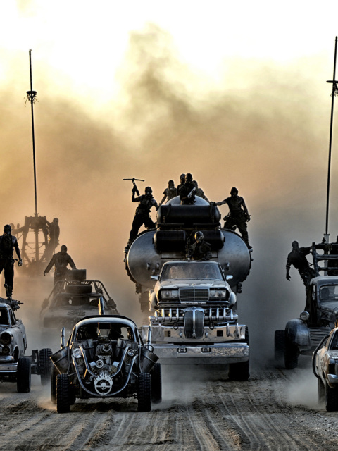 Das Mad Max Fury Road Wallpaper 480x640