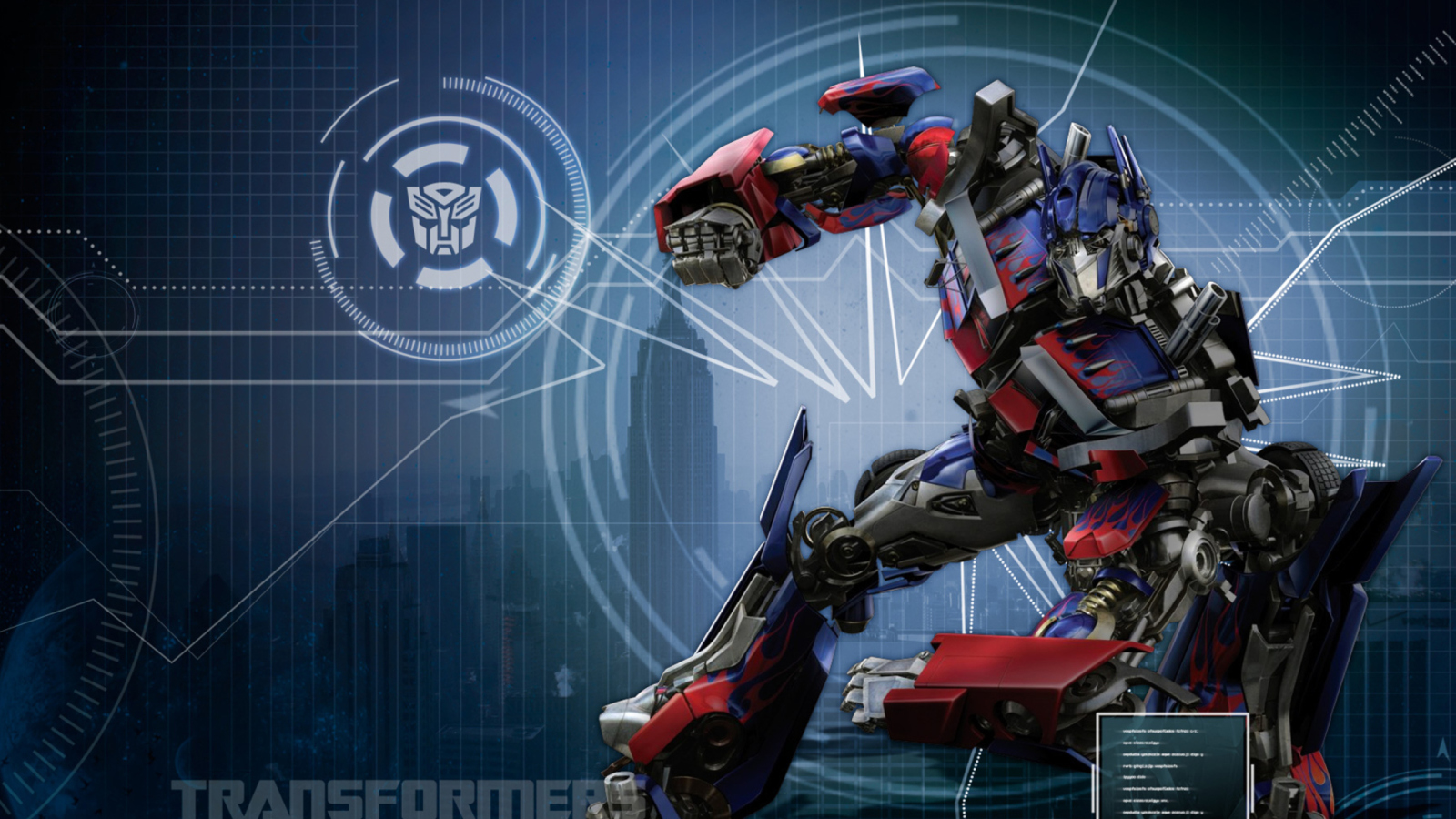 Screenshot №1 pro téma Transformers Autobot 1600x900