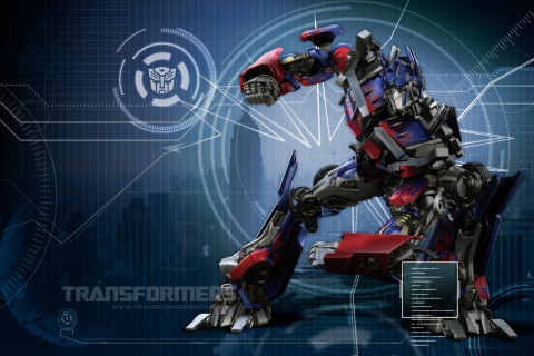 Das Transformers Autobot Wallpaper 480x320