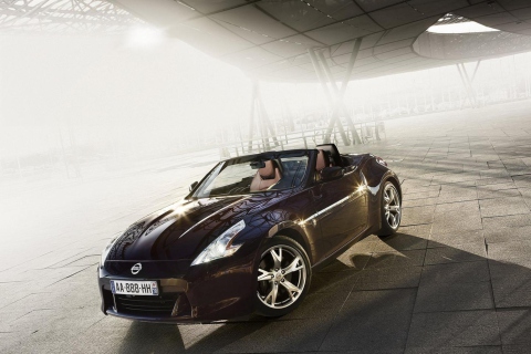 Nissan 370Z Roadster wallpaper 480x320