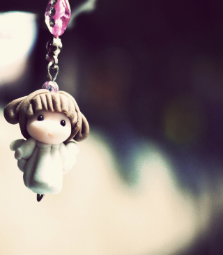 Little Angel Pendant Wallpaper for Nokia 5800 XpressMusic