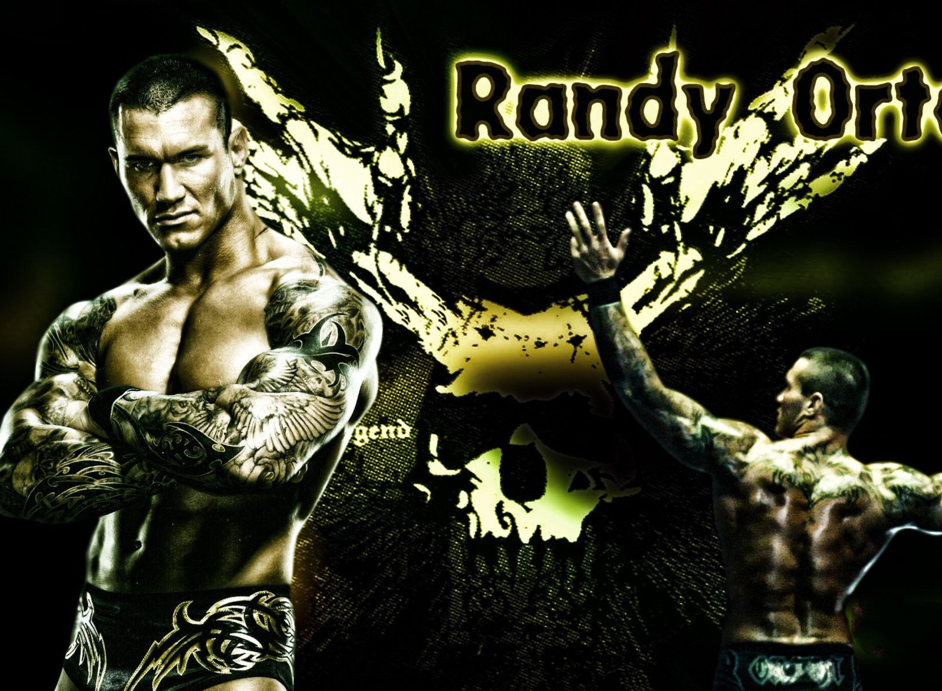 Fondo de pantalla Randy Orton Wrestler 1920x1408