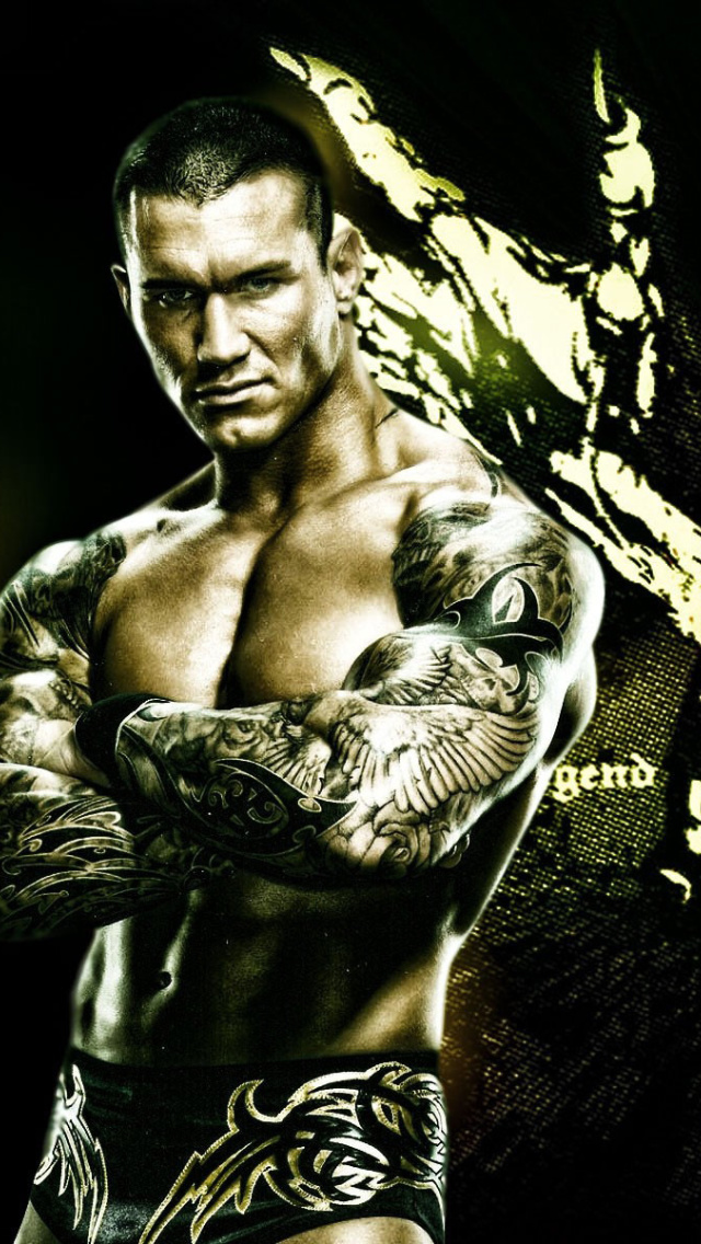 Das Randy Orton Wrestler Wallpaper 640x1136