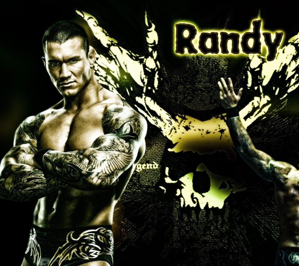 Das Randy Orton Wrestler Wallpaper 960x854