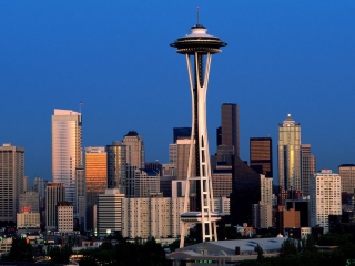 Seattle Space Needle screenshot #1 320x240