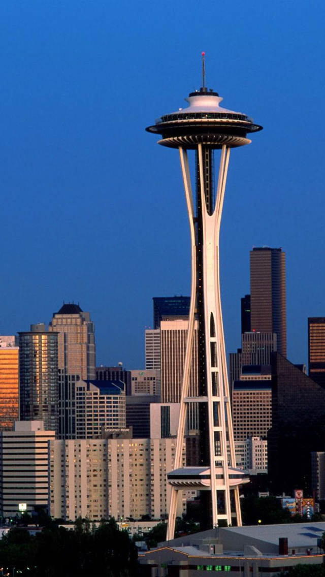 Sfondi Seattle Space Needle 640x1136