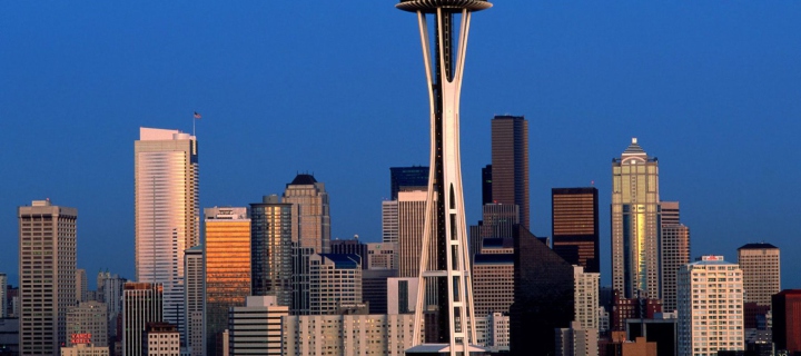 Seattle Space Needle wallpaper 720x320