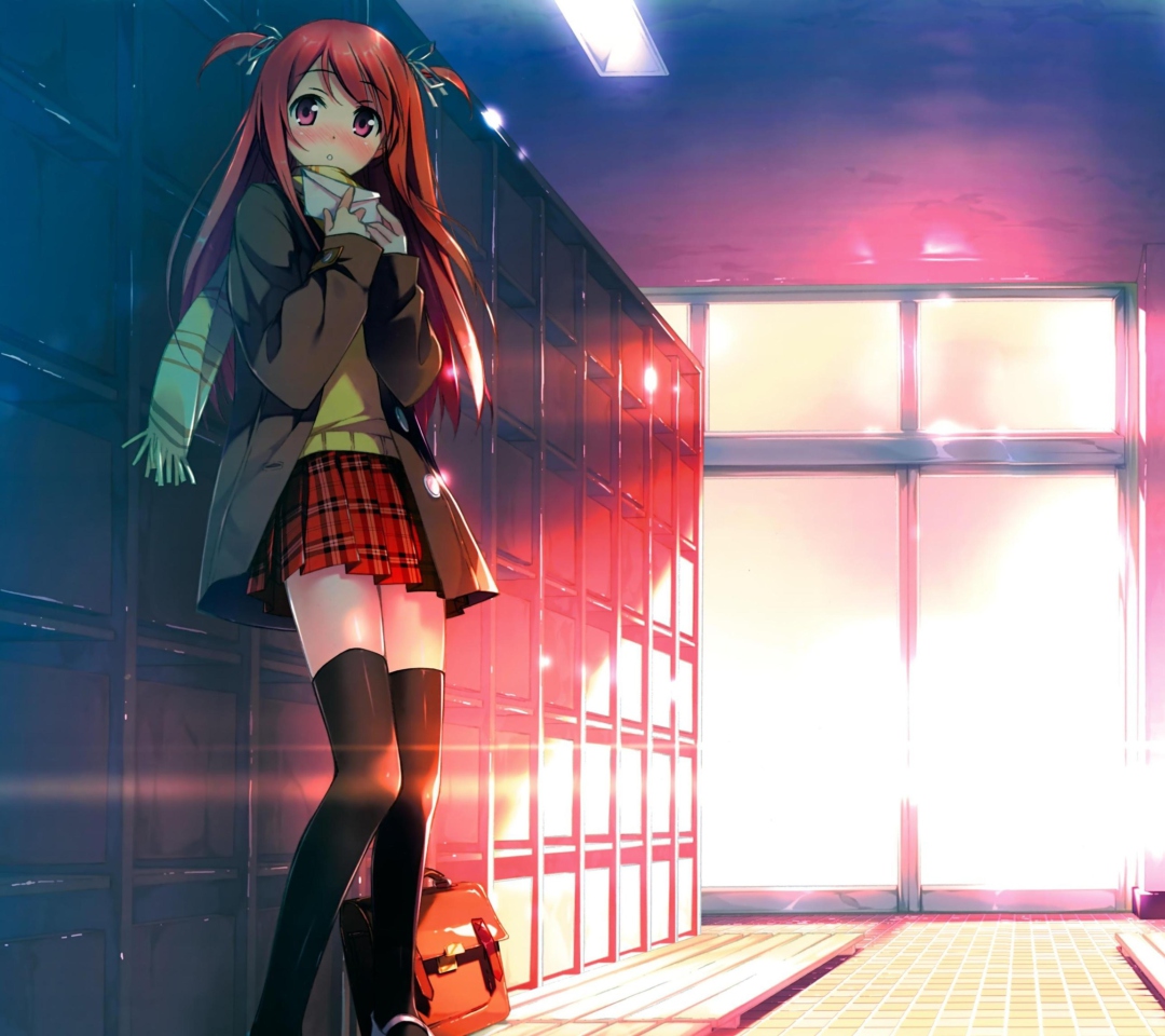 Das School Girl Wallpaper 1080x960