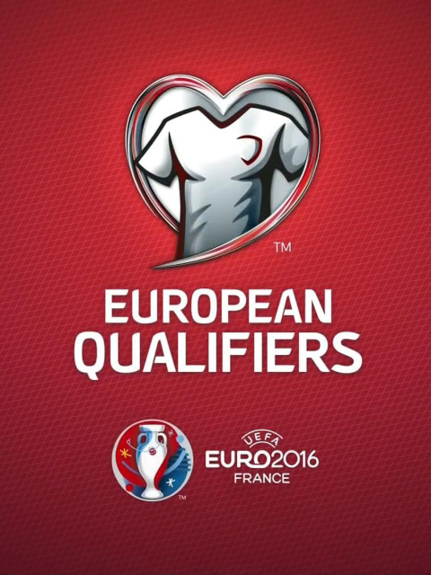 Sfondi UEFA Euro 2016 Red 480x640