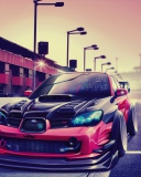 Fondo de pantalla Subaru Impreza Super Tuning 128x160