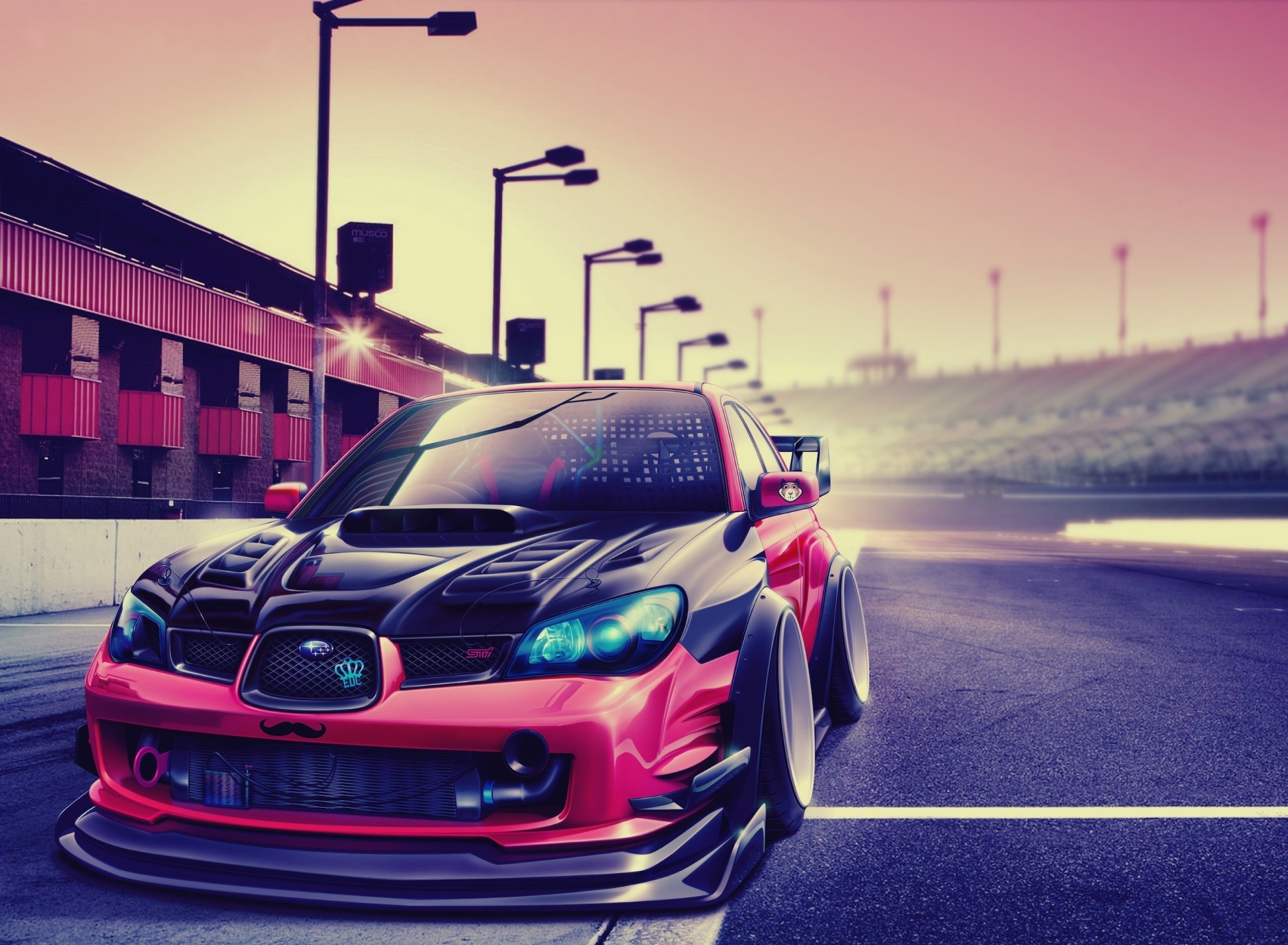 Fondo de pantalla Subaru Impreza Super Tuning 1920x1408